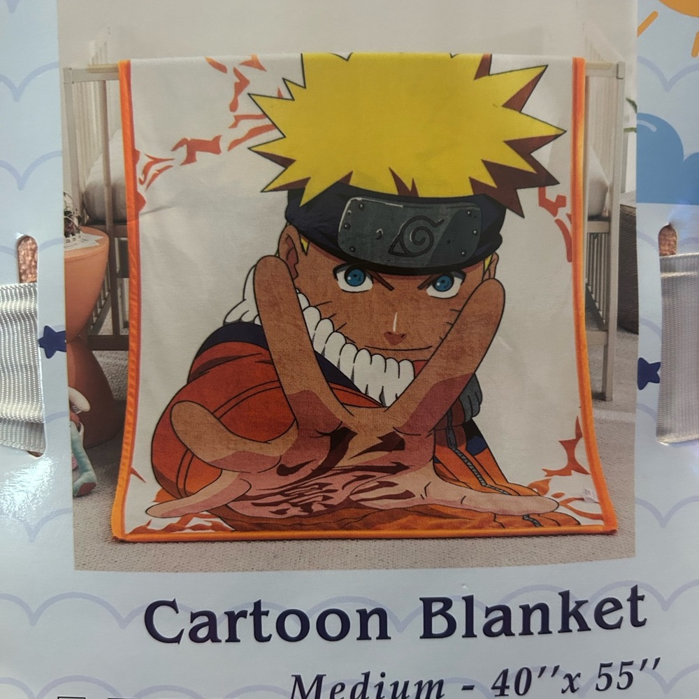 Naruto Cartoon Blanket